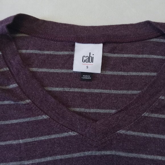 CABI | Striped Serenity Tee - Picture 6 of 9